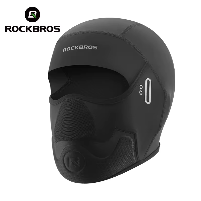 Balaclava negra Rockbros para ciclismo