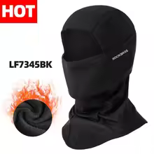 Máscara balaclava térmica negra Rockbros
